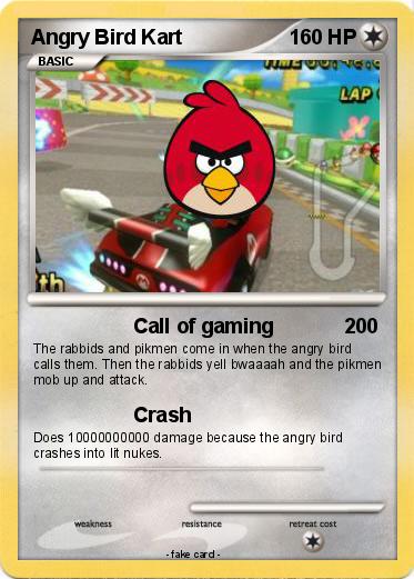 Pokemon Angry Bird Kart
