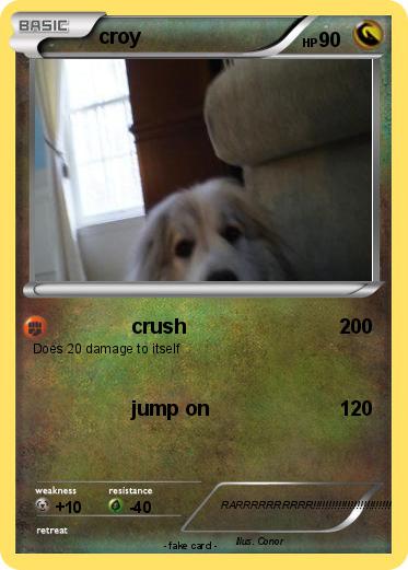 Pokemon croy