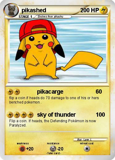 Pokemon pikashed