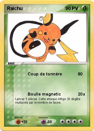 Pokemon Raichu