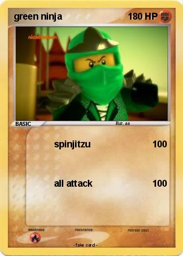 Pokemon green ninja