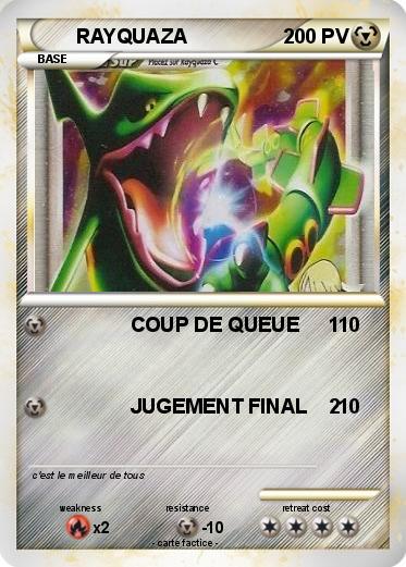 Pokemon RAYQUAZA