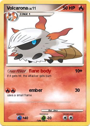 Pokemon Volcarona