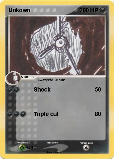 Pokemon Unkown