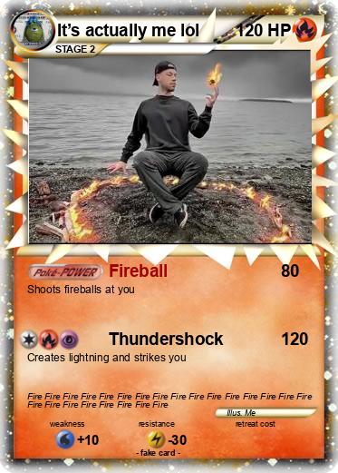 Pokemon It’s actually me lol