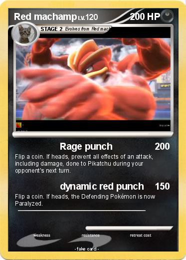 Pokemon Red machamp