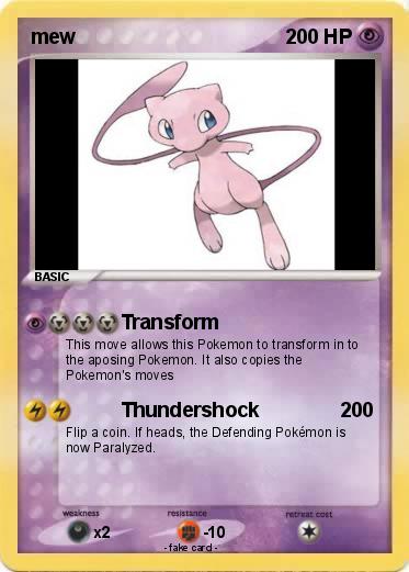 Pokemon mew