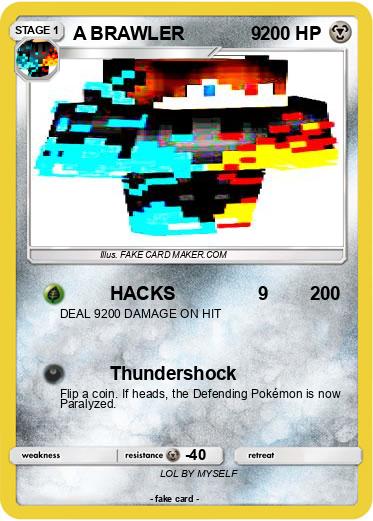 Pokemon A BRAWLER             9