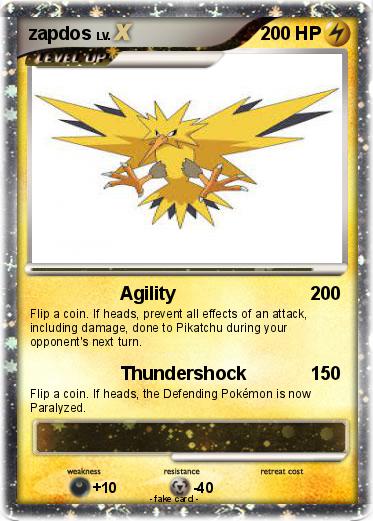 Pokemon zapdos