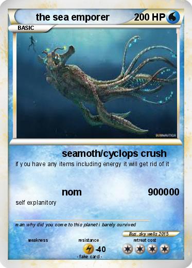 Pokemon the sea emporer