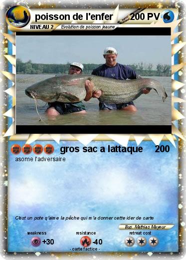 Pokemon poisson de l'enfer