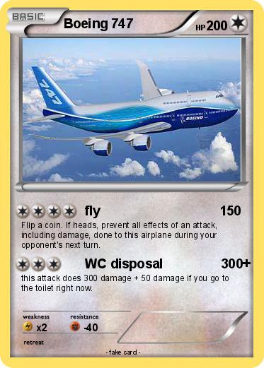 Pokemon Boeing 747