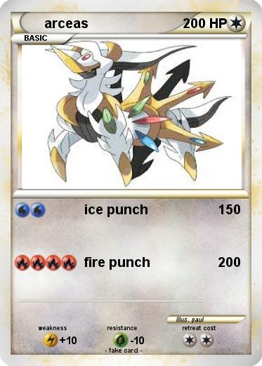 Pokemon arceas