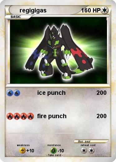 Pokemon regigigas