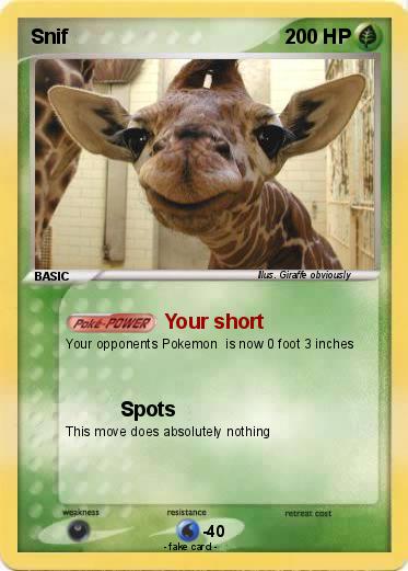 Pokemon Snif
