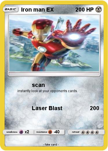 Pokemon Iron man EX