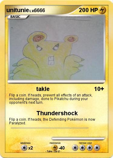 Pokemon unitunie