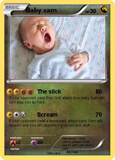 Pokemon Baby sam