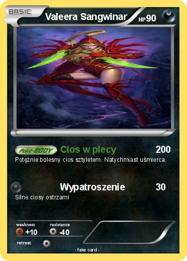 Pokemon Valeera Sangwinar