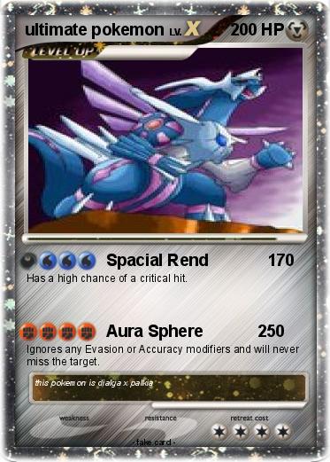 Pokemon ultimate pokemon