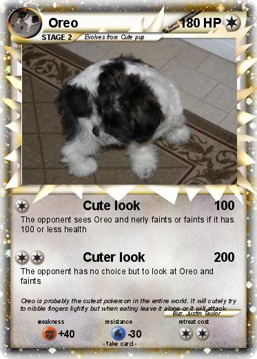 Pokemon Oreo