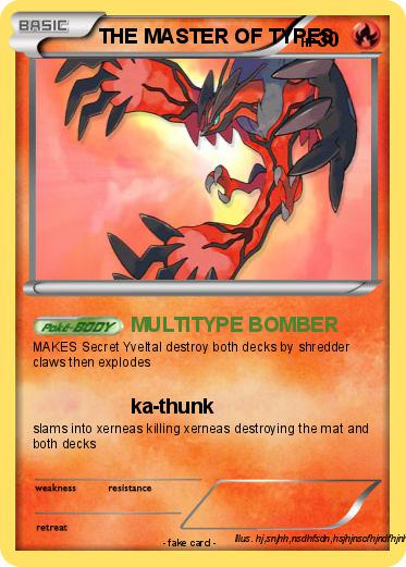 Pokemon THE MASTER OF TYPES