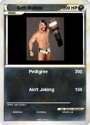 Pokemon Seth Rollins
