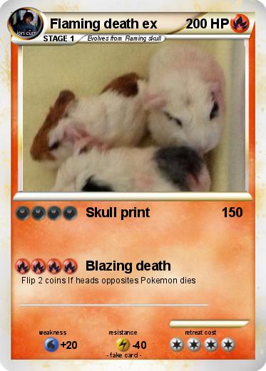 Pokemon Flaming death ex