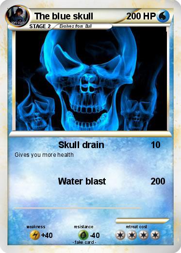 Pokemon The blue skull