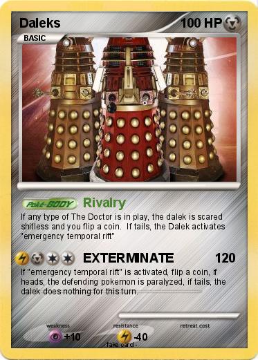 Pokemon Daleks