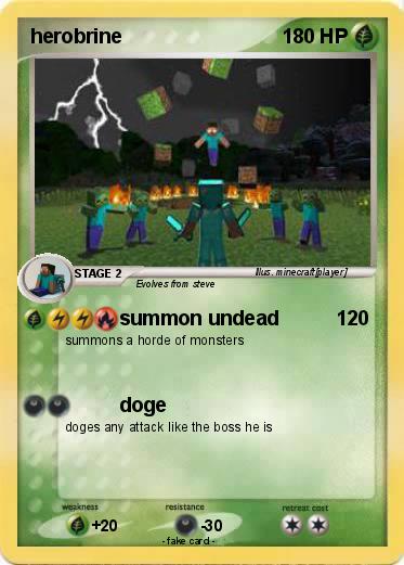 Pokemon herobrine