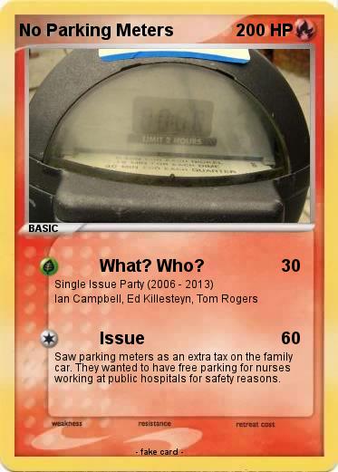Pokemon No Parking Meters
