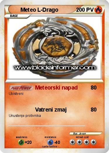 Pokemon Meteo L-Drago