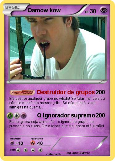 Pokemon Damow kow