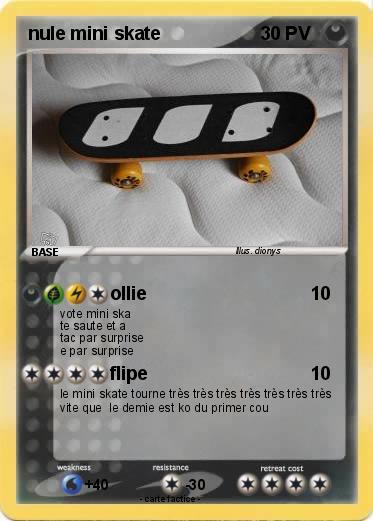 Pokemon nule mini skate