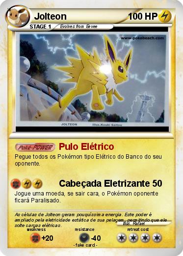 Pokemon Jolteon