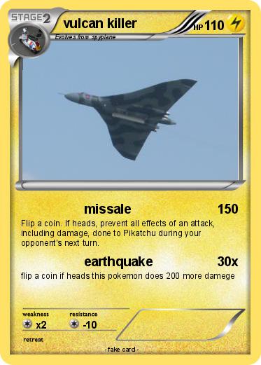 Pokemon vulcan killer