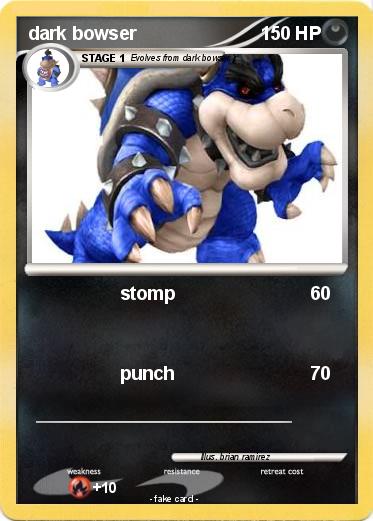 Pokemon dark bowser