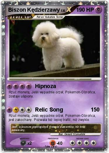 Pokemon Biszon Kędzierzawy