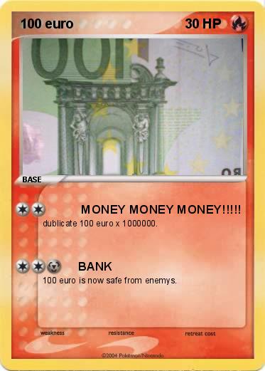 Pokemon 100 euro