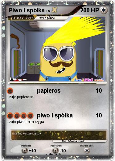 Pokemon Piwo i spółka