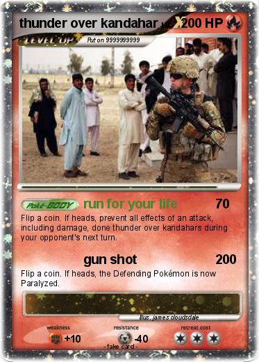 Pokemon thunder over kandahar