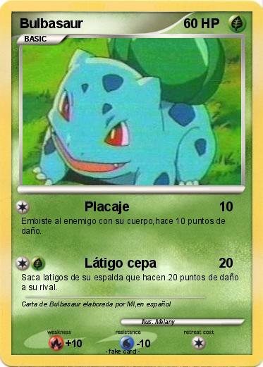 Pokemon Bulbasaur