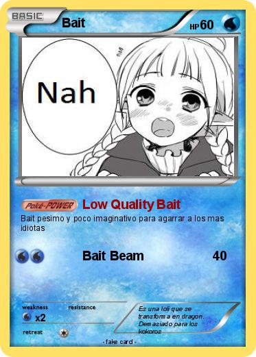 Pokemon Bait