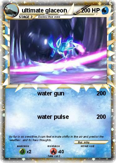 Pokemon ultimate glaceon