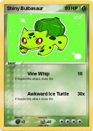 Pokemon Shiny Bulbasaur