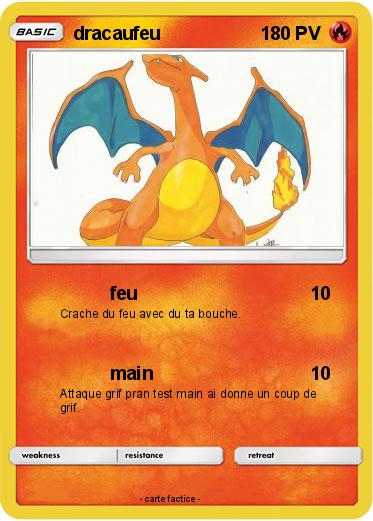 Pokemon dracaufeu