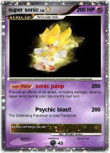 Pokemon super sonic