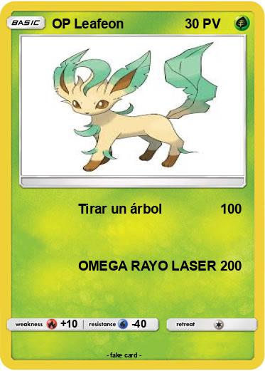 Pokemon OP Leafeon