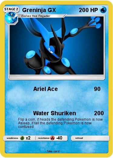 Pokemon Greninja GX